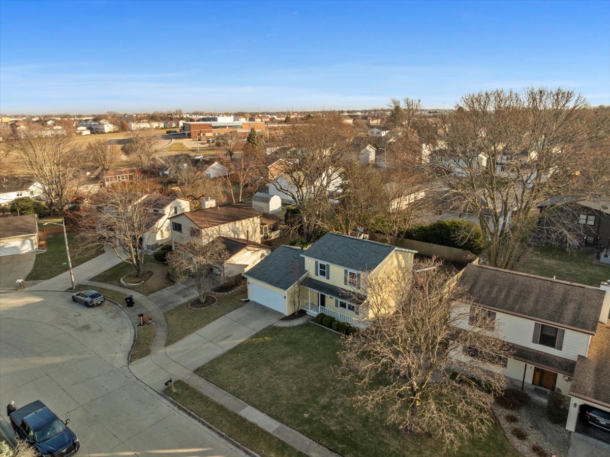 1421 Godfrey Drive Normal, IL 61761 - Photo 3 of 28 an aerial view of a house with a yard