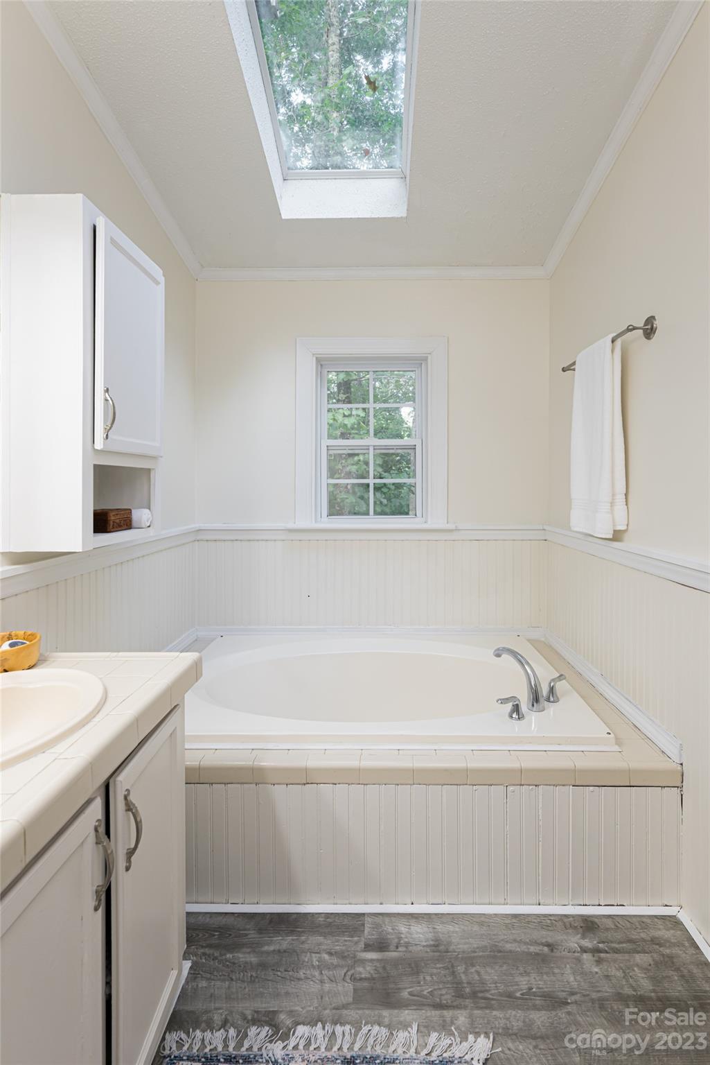 30 Clifford Drive Fairview, NC 28730 - Photo 26 of 47 a bathroom with a sink and a bathtub