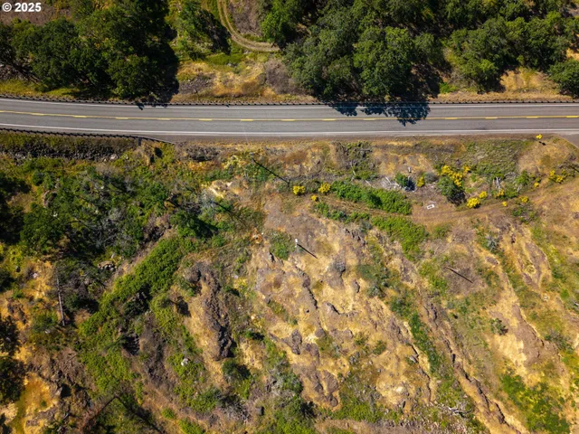 a view of a lake with a mountain