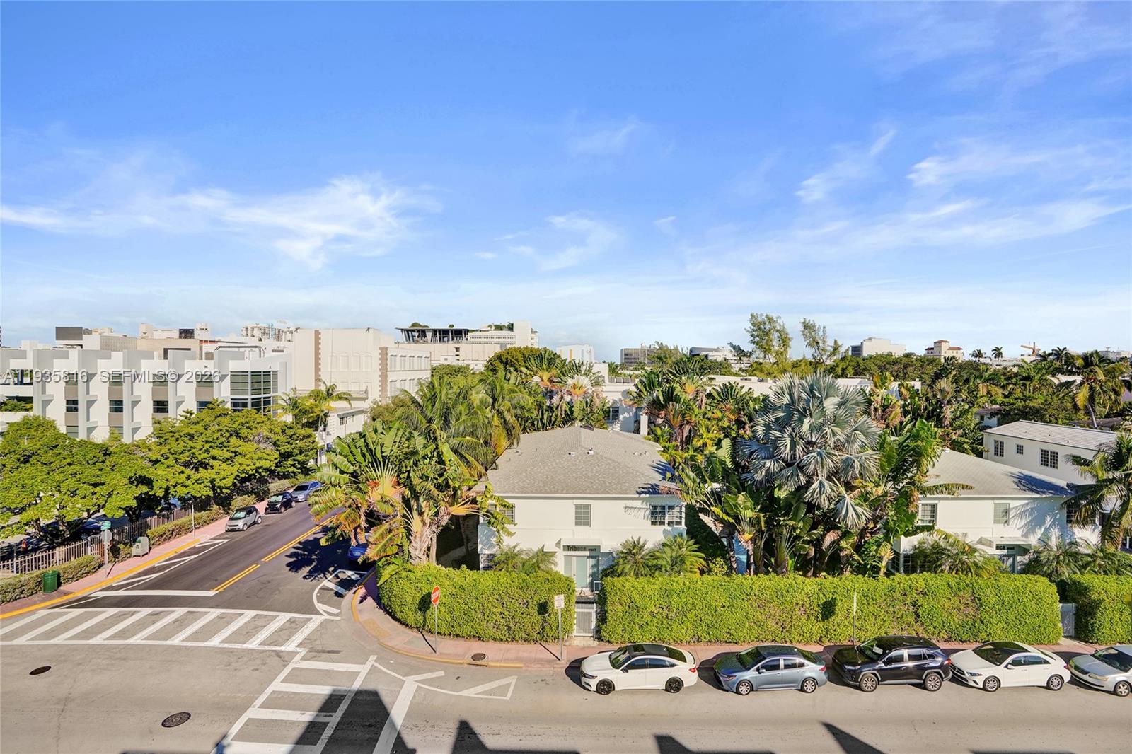 1030 15th Street, Unit PH5 Miami Beach, FL 33139 - Photo 32 of 38 an aerial view of a city with lots of residential buildings