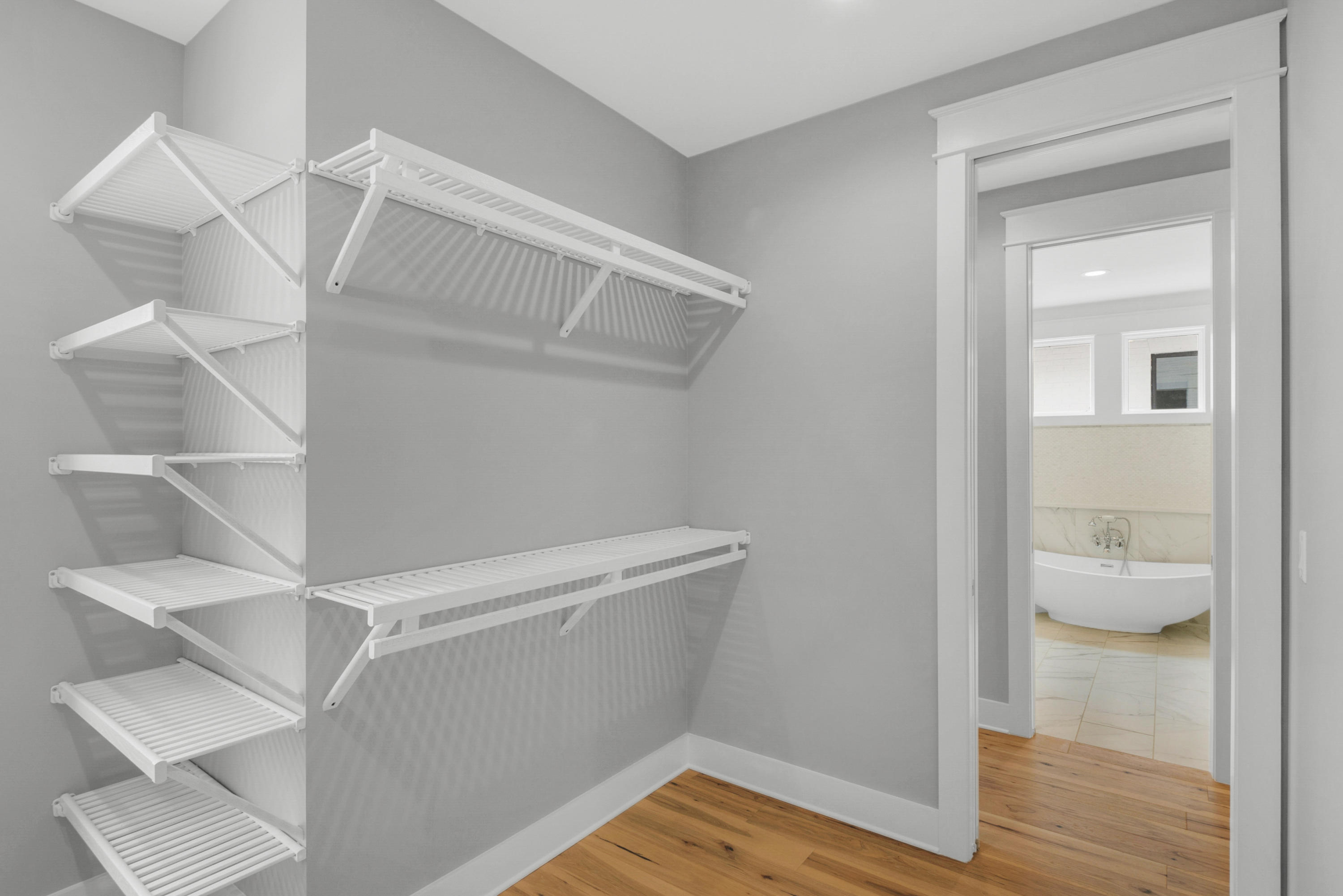 241 Ridgewalk Circle Santa Rosa Beach, FL 32459 - Photo 14 of 41 a view of an empty walk in closet