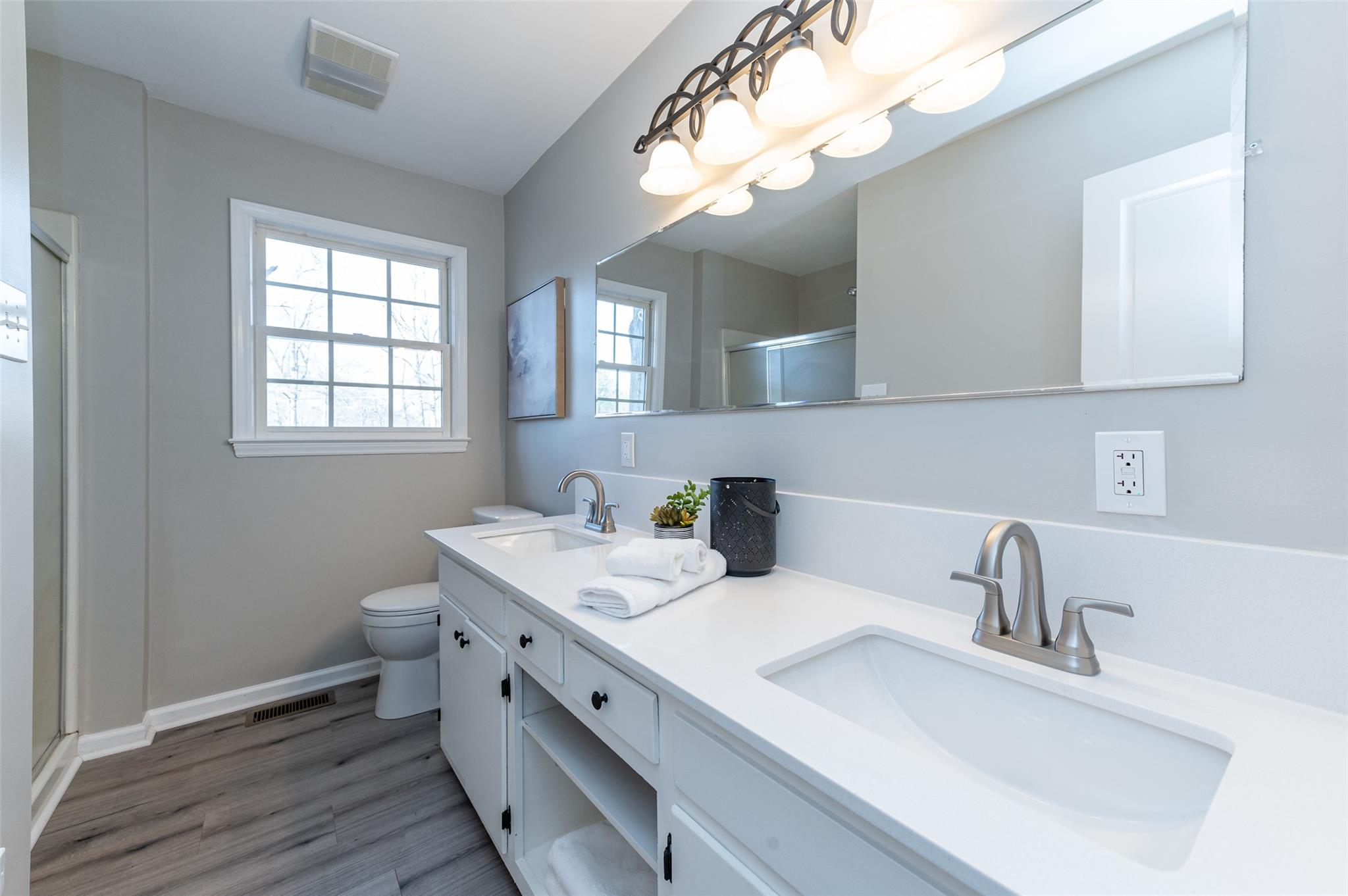 2715 Pineview Drive Lancaster, SC 29720 - Photo 17 of 40 a bathroom with a sink and a mirror