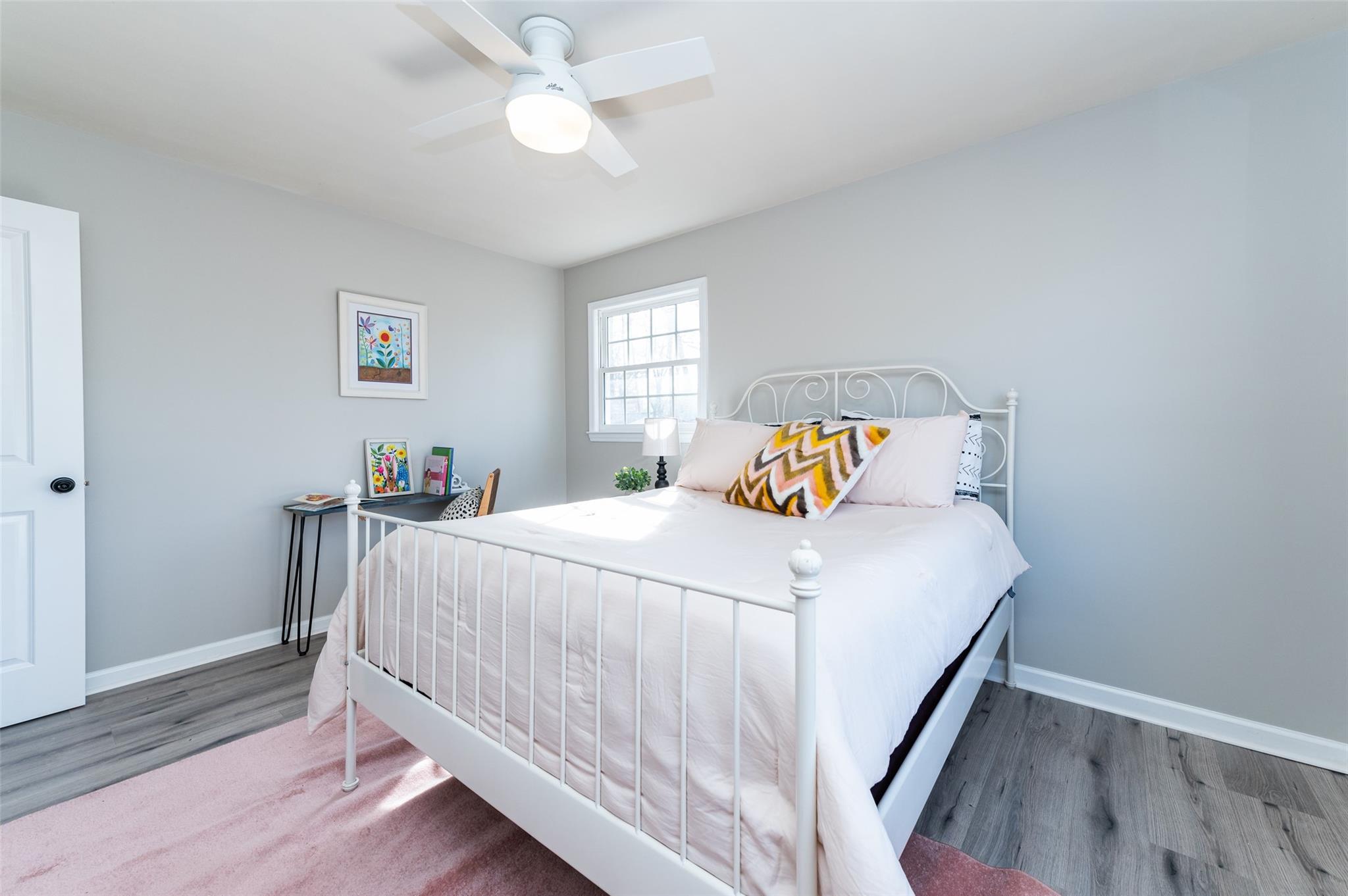 2715 Pineview Drive Lancaster, SC 29720 - Photo 19 of 40 a bedroom with a bed and wooden floor