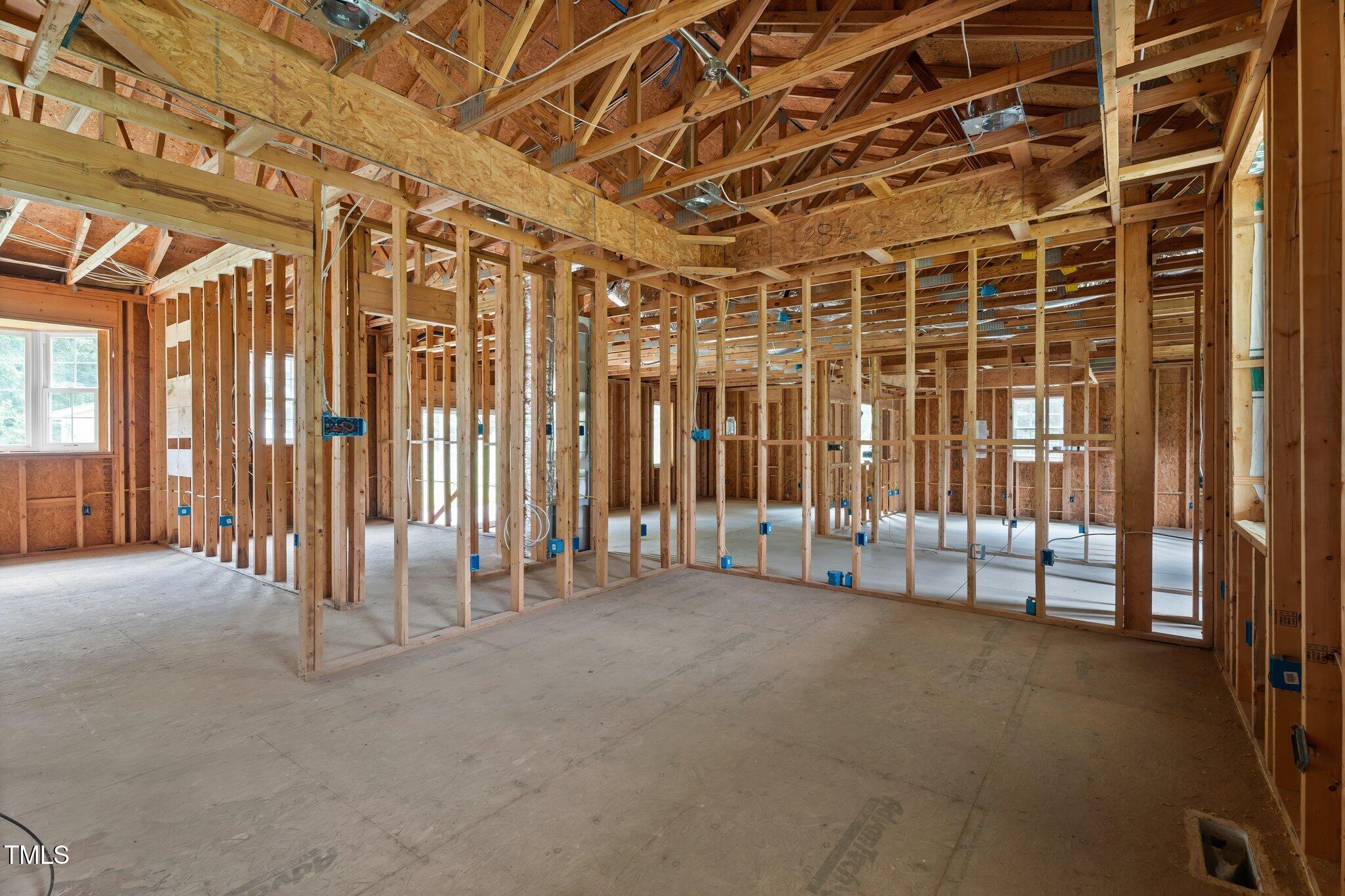 129 Shaman Drive Spring Hope, NC 27882 - Photo 16 of 33 a view of a room with wooden walls