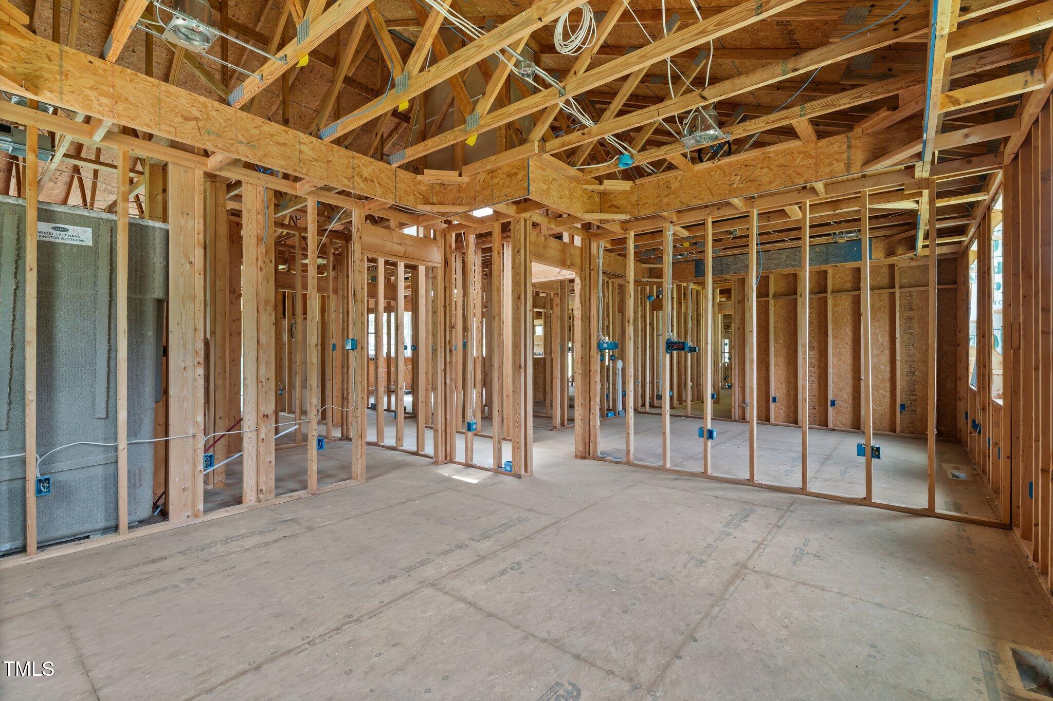 129 Shaman Drive Spring Hope, NC 27882 - Photo 24 of 33 a view of a room with wooden walls
