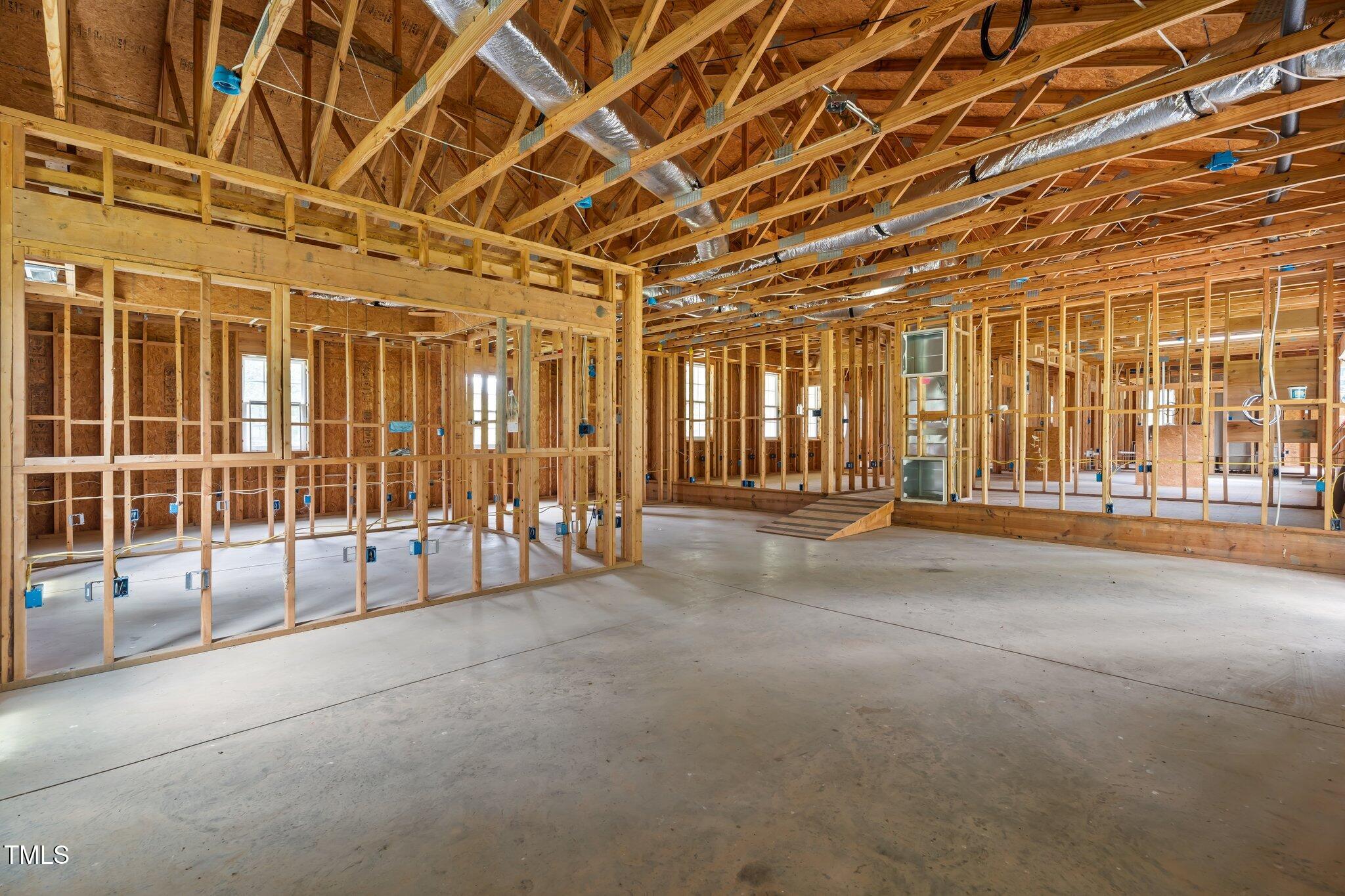 129 Shaman Drive Spring Hope, NC 27882 - Photo 29 of 33 a view of an empty room with a balcony