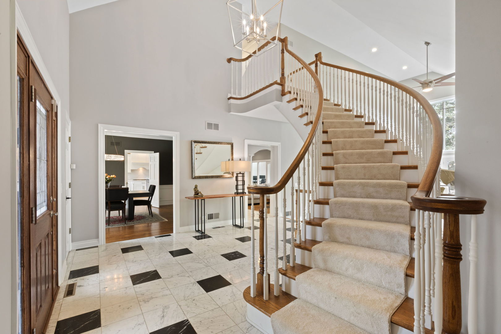 791 South Ridge Road Lake Forest, IL 60045 - Photo 2 of 40 a view of entryway and hall with wooden floor