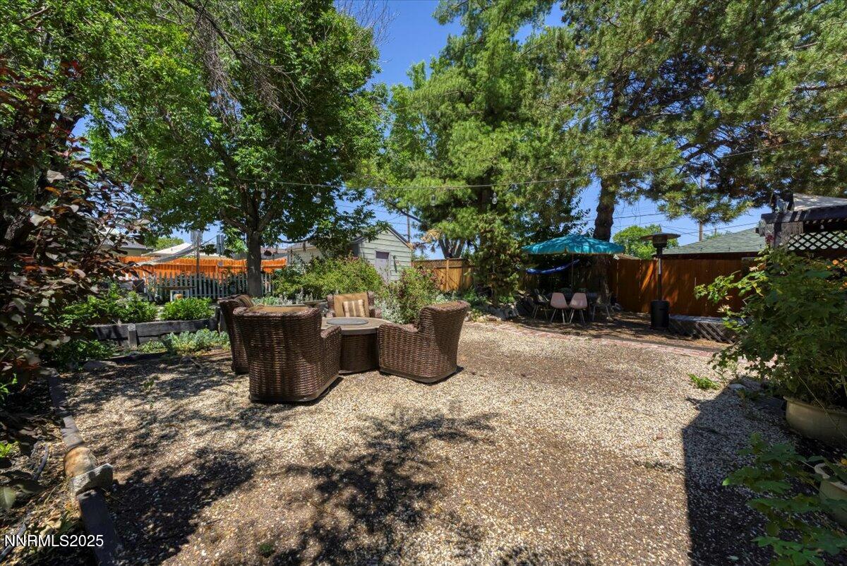 661 Thoma Street Reno, NV 89502 - Photo 26 of 33 a view of a backyard with sitting area