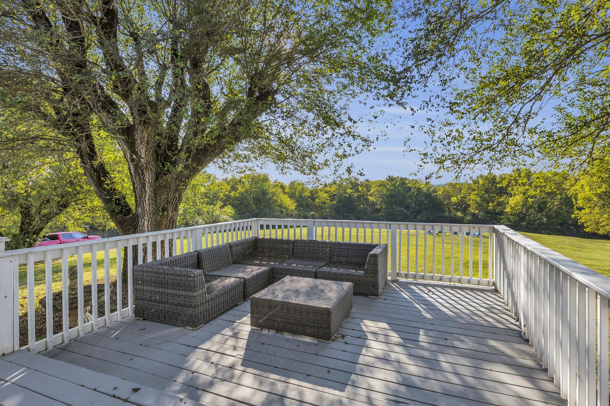 3798 McCandless Road Columbia, TN 38401 - Photo 23 of 28 a view of balcony with wooden floor and outdoor seating