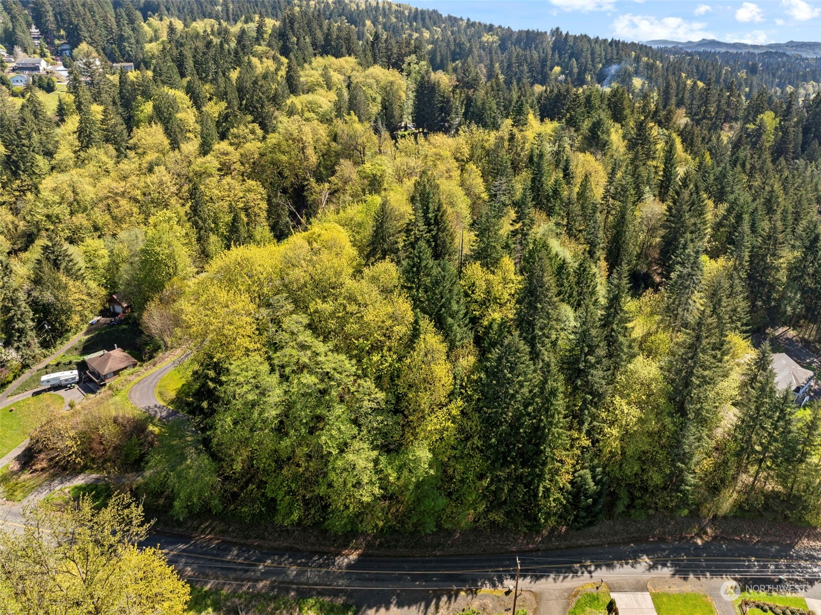 0 Clark Creek Road Longview, WA 98632 - Photo 1 of 1 a view of a yard with wooden fence