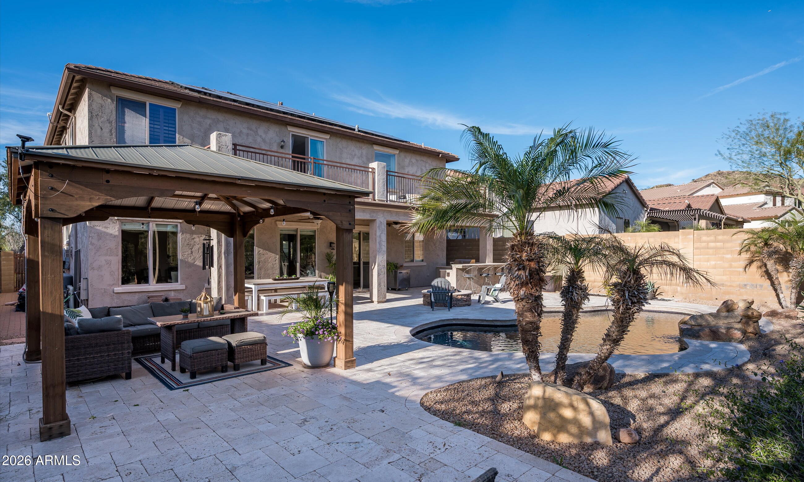 2021 West Steed Ridge Phoenix, AZ 85085 - Photo 34 of 56 Back of Home