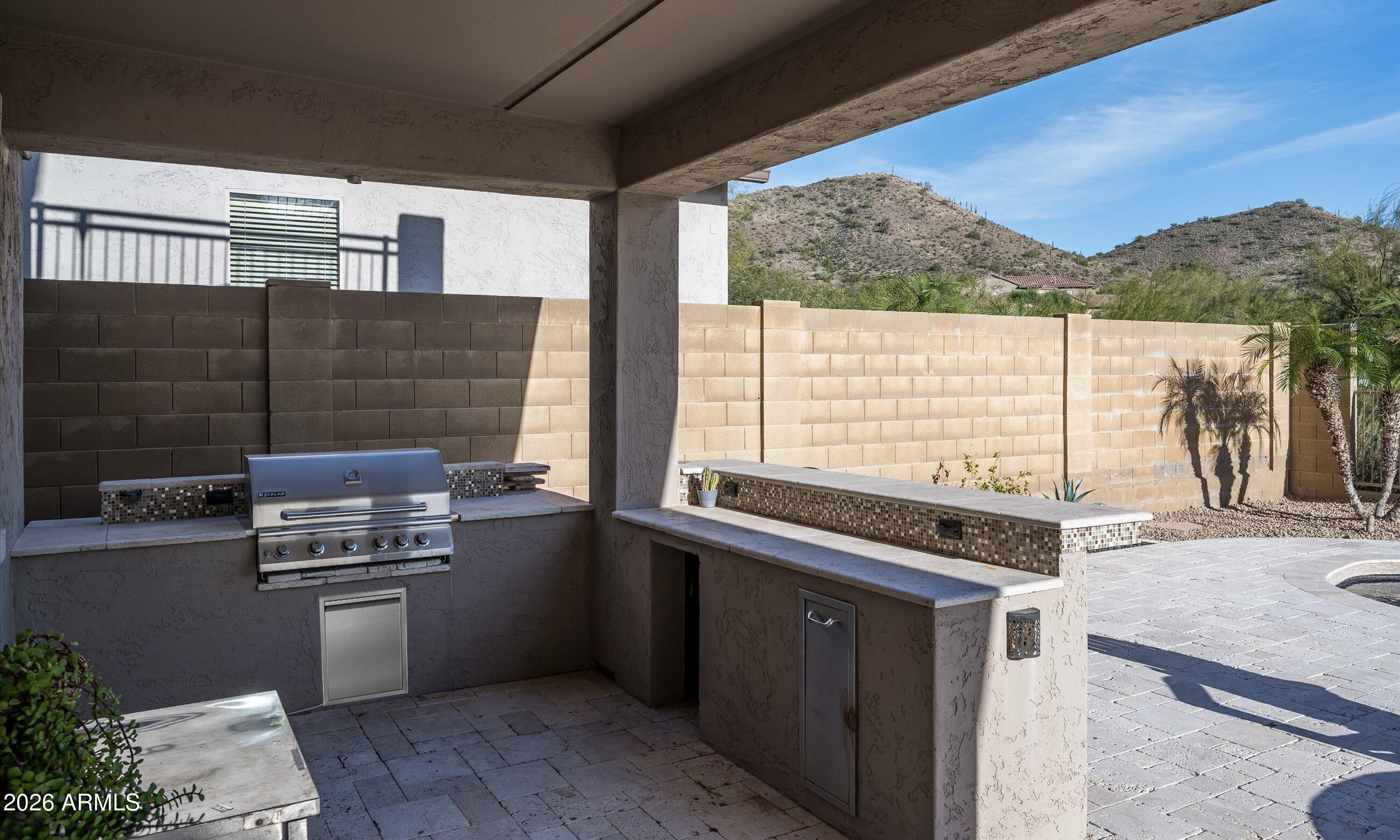 2021 West Steed Ridge Phoenix, AZ 85085 - Photo 37 of 56 a kitchen with a stove and a kitchen