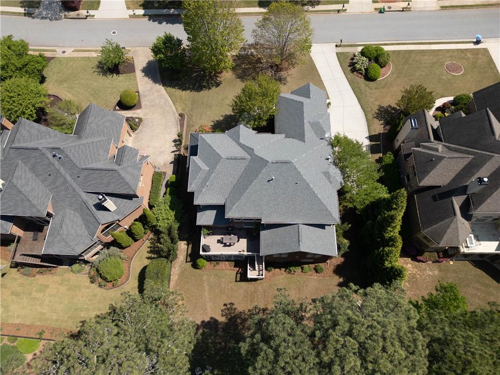 802 Pathview Court Dacula, GA 30019 - Photo 14 of 50 an aerial view of a house with swimming pool and outdoor seating