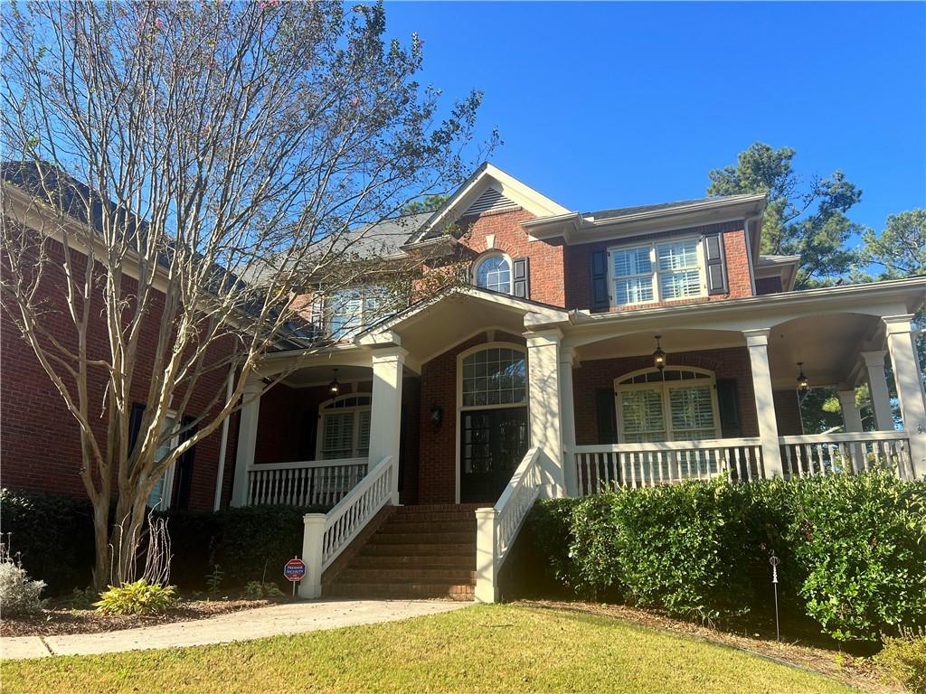 802 Pathview Court Dacula, GA 30019 - Photo 47 of 50 a front view of a house with a yard