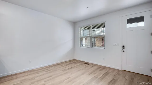 wooden floor in an empty room