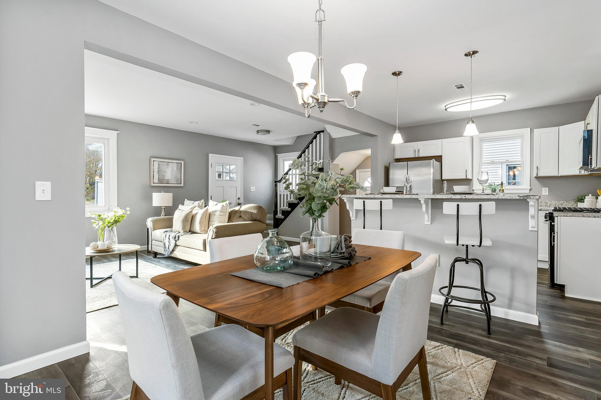 5531 Ashbourne Road Baltimore, MD 21227 - Photo 11 of 49 View of 1st Floor from Dining Area