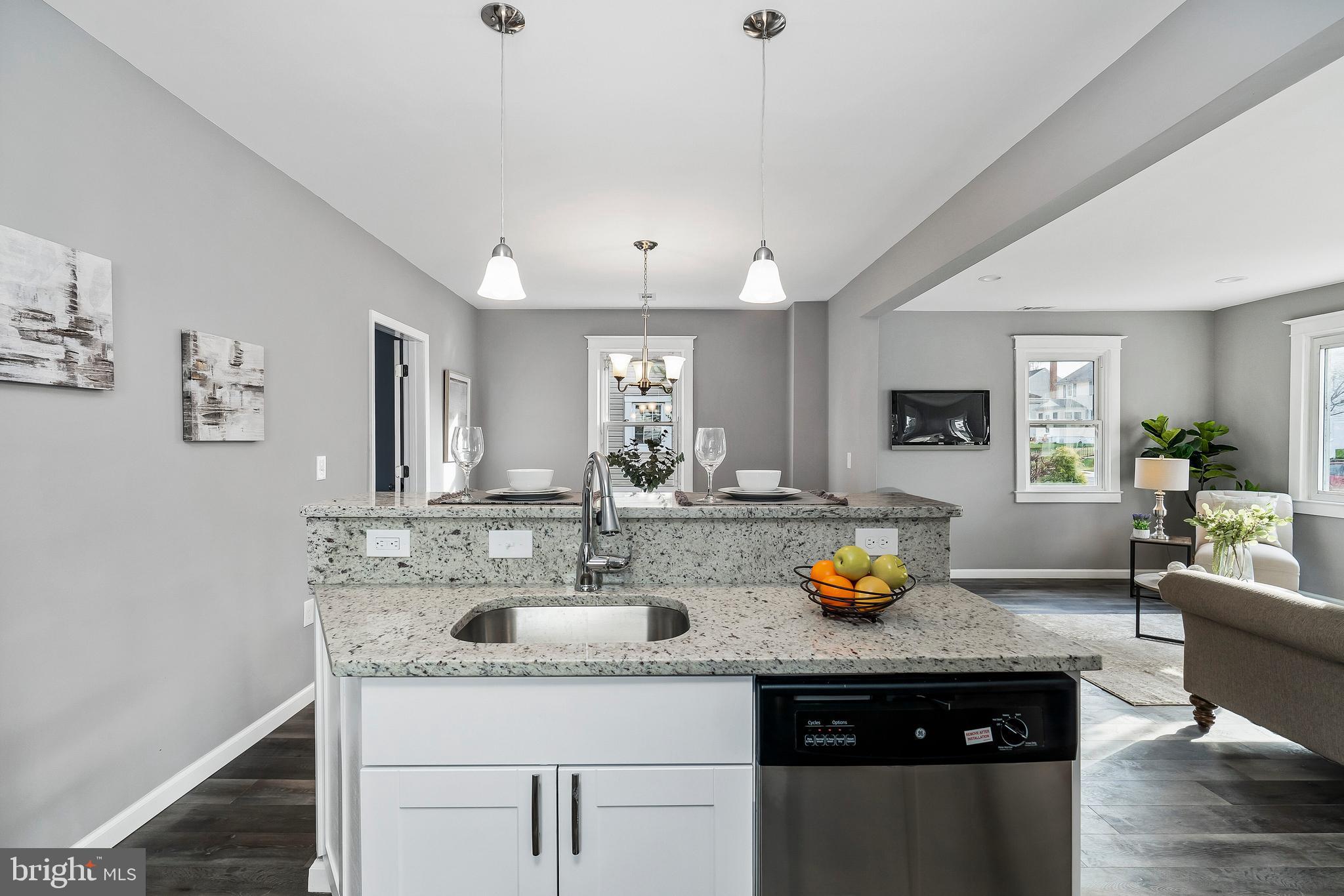 5531 Ashbourne Road Baltimore, MD 21227 - Photo 13 of 49 View of Kitchen Island