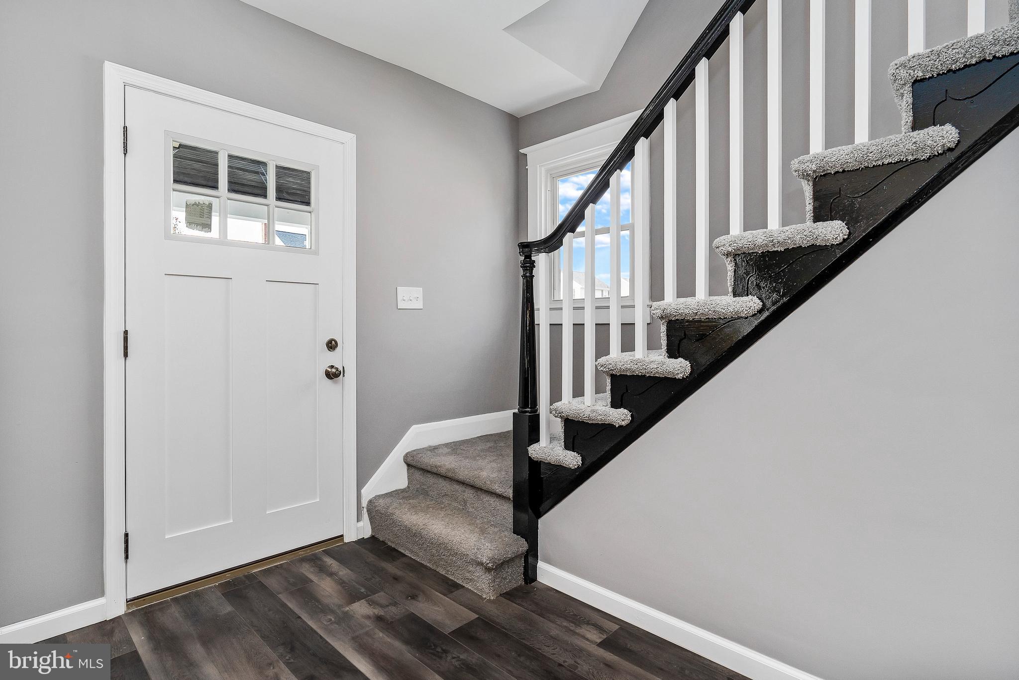 5531 Ashbourne Road Baltimore, MD 21227 - Photo 24 of 49 Front Door Entrance/Stairs to Upstairs