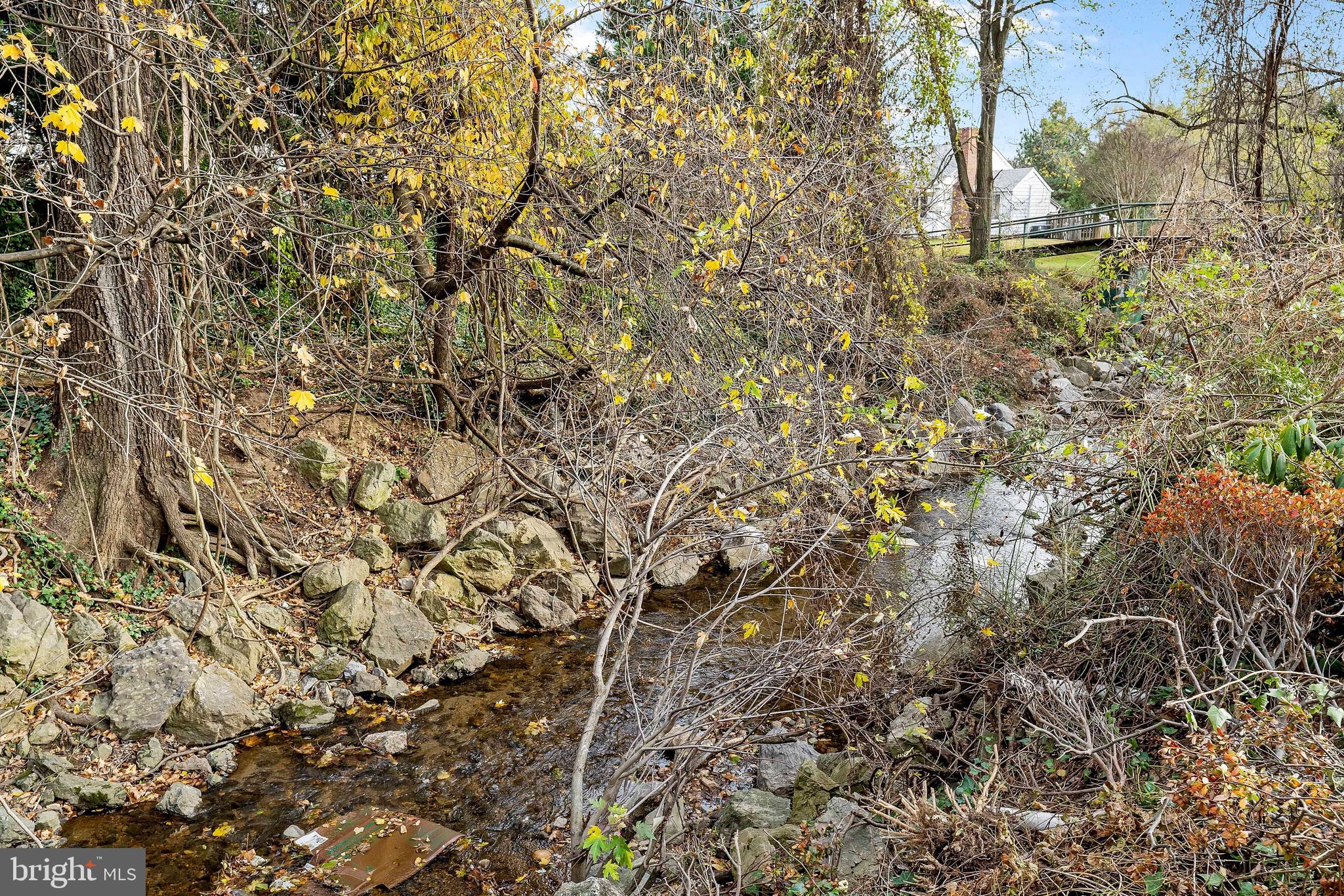 5531 Ashbourne Road Baltimore, MD 21227 - Photo 49 of 49 Rear View of Stream
