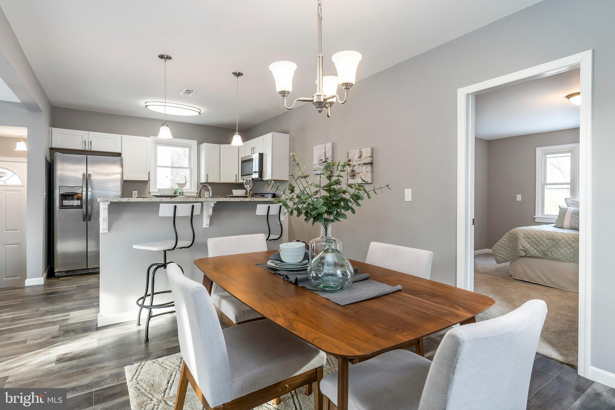 5531 Ashbourne Road Baltimore, MD 21227 - Photo 10 of 49 Dining Room & Kitchen