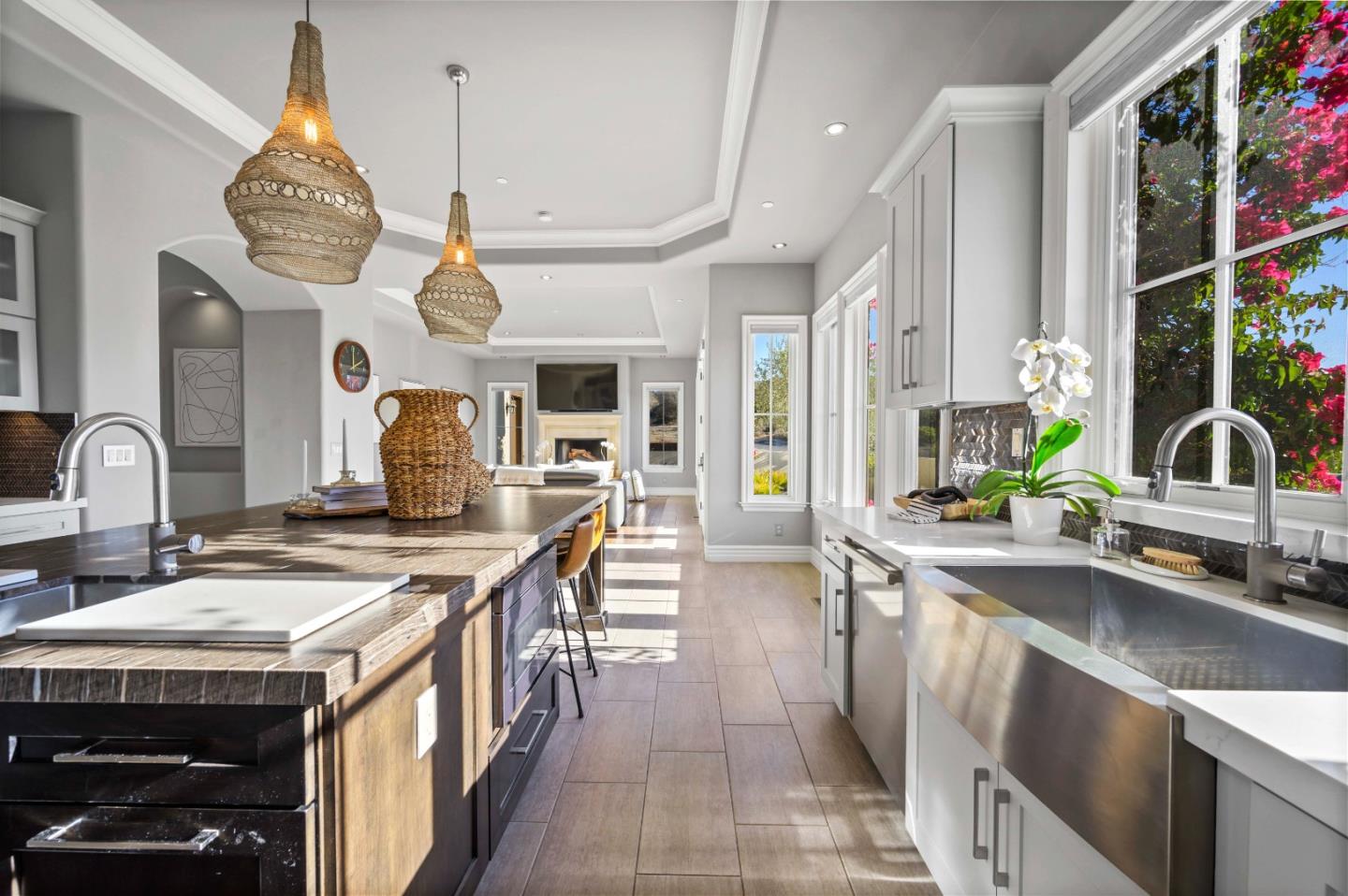 700 Tesoro Road Monterey, CA 93940 - Photo 20 of 47 a kitchen with stainless steel appliances granite countertop a sink a stove and a wooden floors