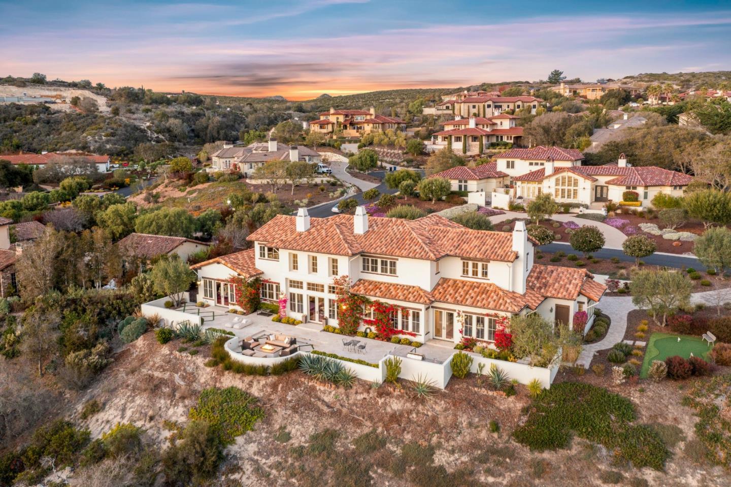 700 Tesoro Road Monterey, CA 93940 - Photo 43 of 47 an aerial view of residential houses with city view