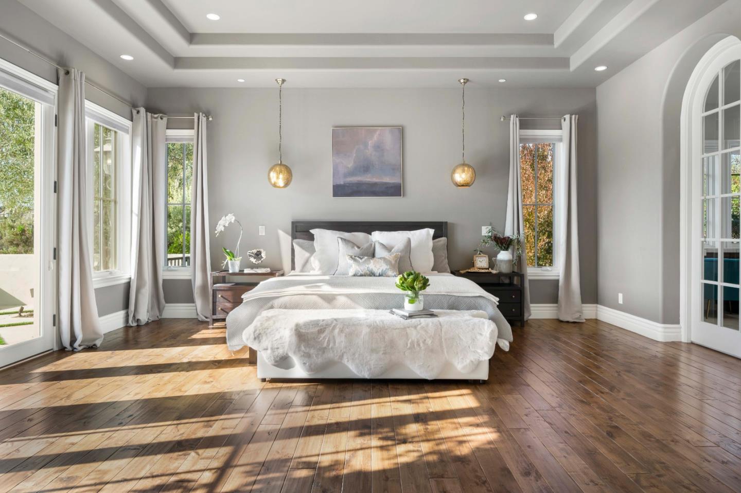 700 Tesoro Road Monterey, CA 93940 - Photo 9 of 47 a bedroom with a bed and a large window