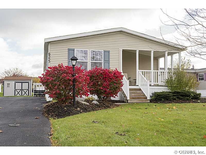 6353 Lambert Street, Unit 313 Victor, NY 14564 - Photo 1 of 1 Exterior Front Gorgeous front lawn and a porch!!!