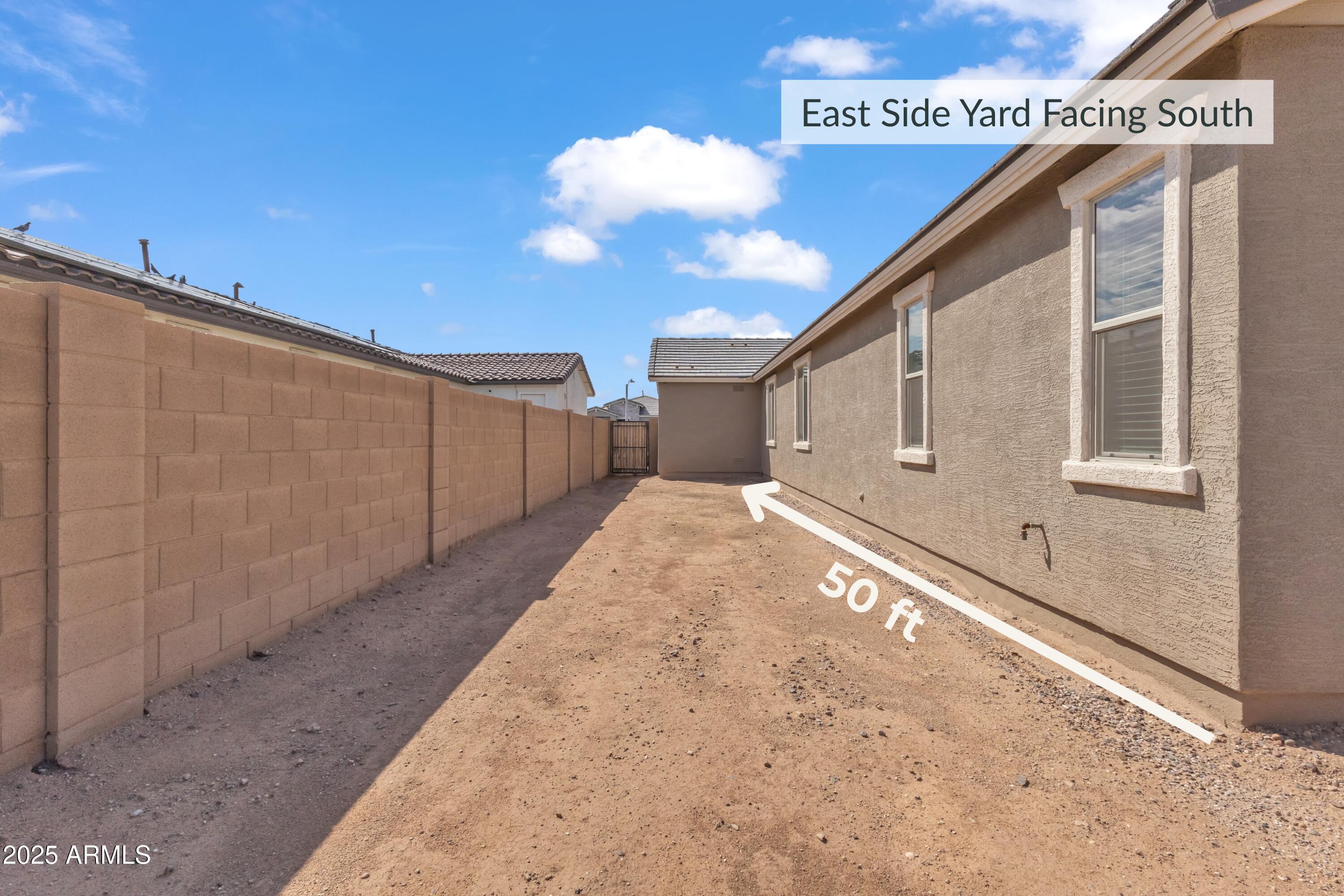 40550 West Agave Road Maricopa, AZ 85138 - Photo 29 of 37 East SideYard