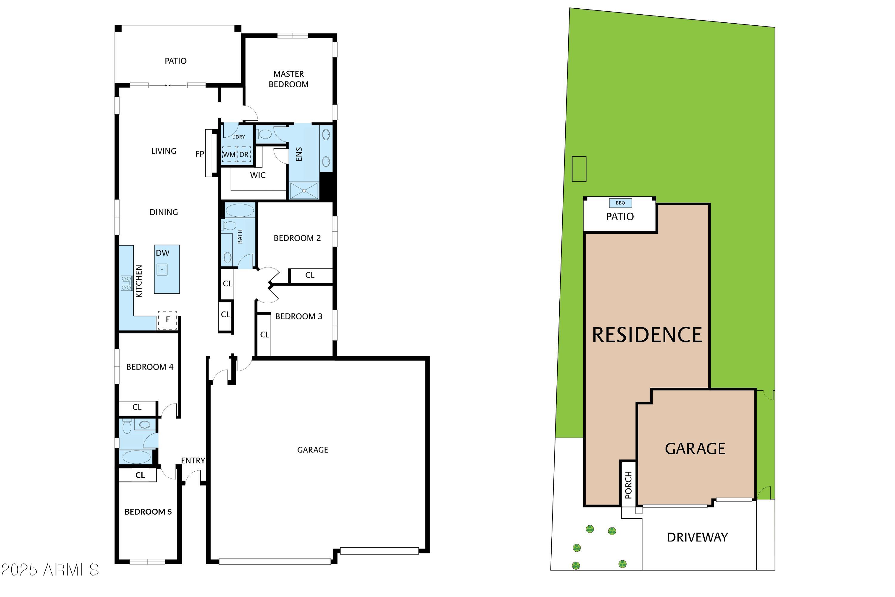 40550 West Agave Road Maricopa, AZ 85138 - Photo 37 of 37 Floorplan