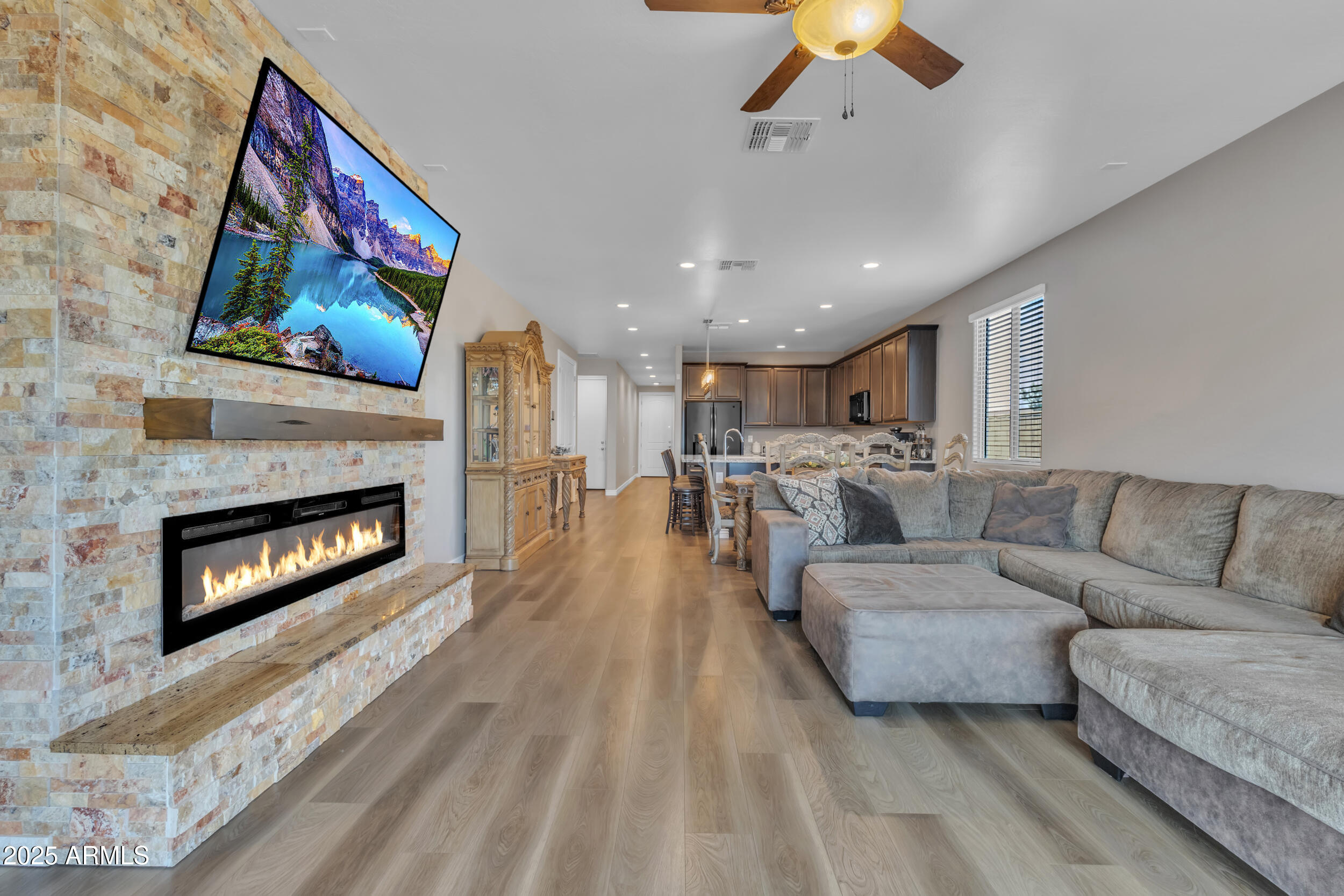 40550 West Agave Road Maricopa, AZ 85138 - Photo 8 of 37 Cozy Fireplace