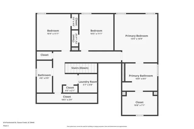 $2,300 | 614 Parkwood Drive, Goose Creek, SC 29445