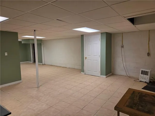 a view of storage and utility room