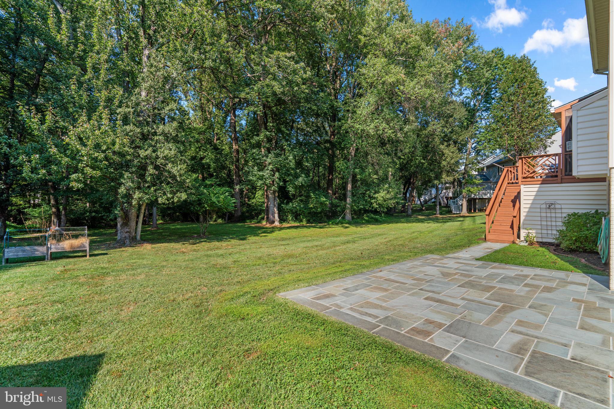 4617 Brightwood Road Olney, MD 20832 - Photo 53 of 58 a view of a backyard with a garden