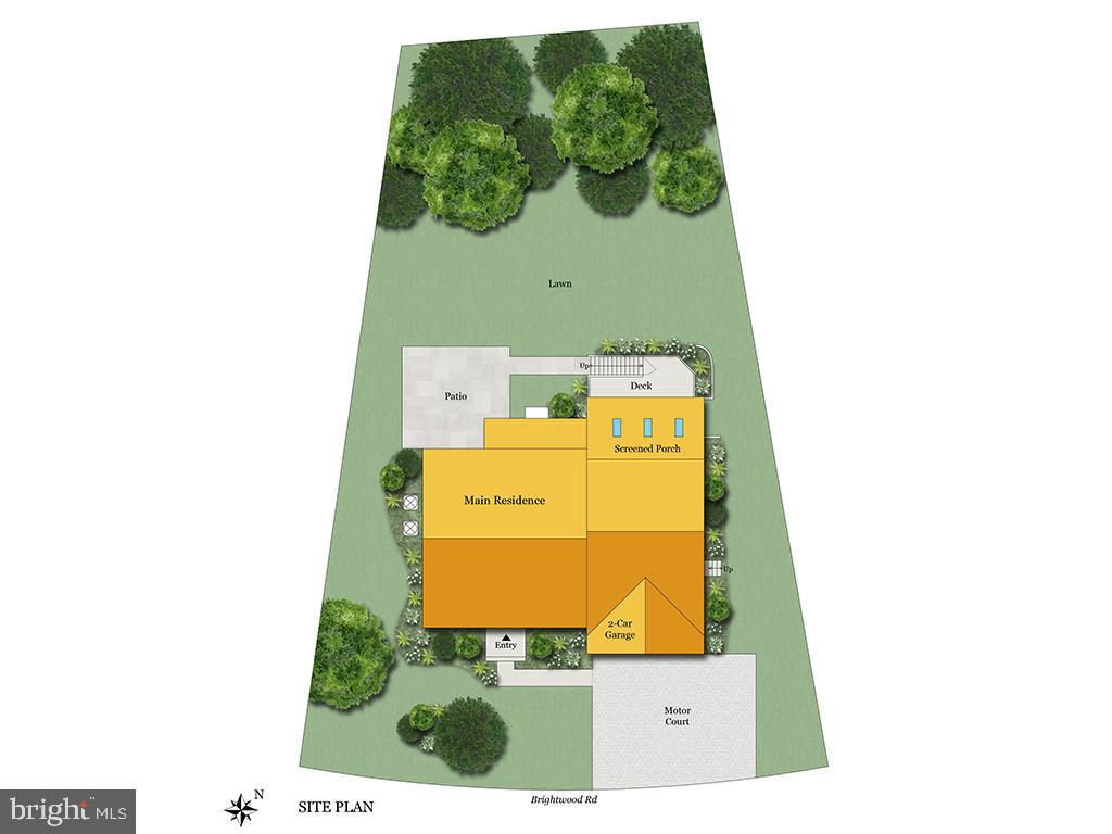 4617 Brightwood Road Olney, MD 20832 - Photo 57 of 58 Site Plan