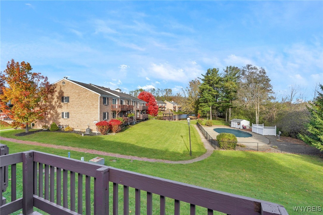 270 Buffalo Road, Unit 86 East Aurora, NY 14052 - Photo 17 of 30 View from deck