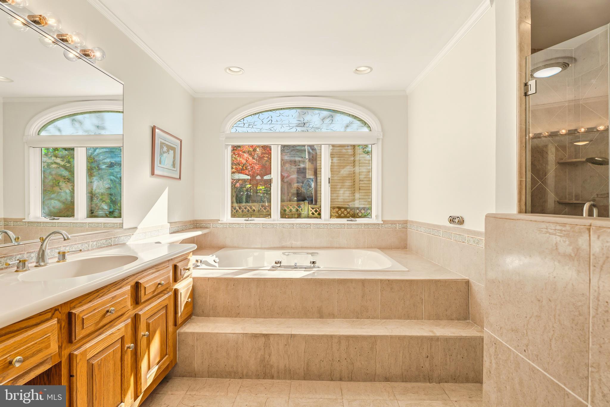 2 Riderwood Station Towson, MD 21204 - Photo 31 of 58 a spacious bathroom with a bathtub and a sink