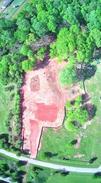 883 Harris Lord Cemetery Road Commerce, GA 30530 - Photo 3 of 17 a view of a yard with plants and large trees