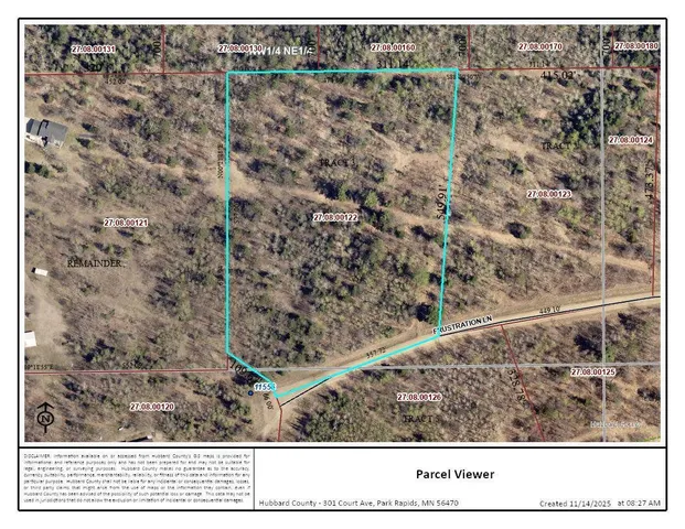 $74,900 | Tbd Lot 3 Tbd Lane, Park Rapids, MN 56470