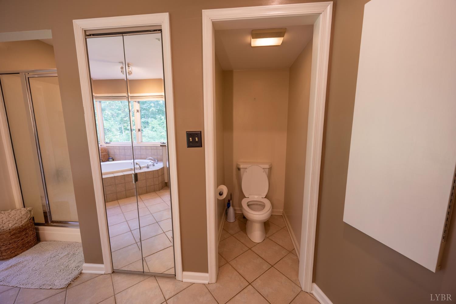 2246 Country Club Road Appomattox, VA 24522 - Photo 26 of 41 a bathroom with a toilet and a shower