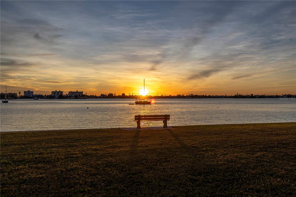 4525 Cove Circle, Unit 102 St. Petersburg, FL 33708 - Photo 30 of 73 a view of an ocean from a beach