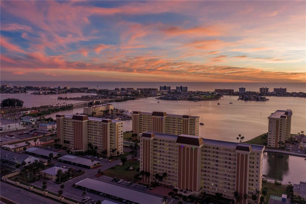 4525 Cove Circle, Unit 102 St. Petersburg, FL 33708 - Photo 36 of 73 a view of a city and ocean