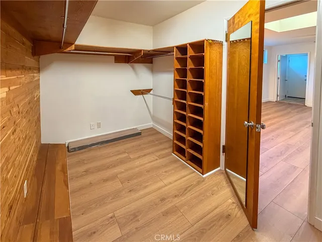 a room with storage and utility