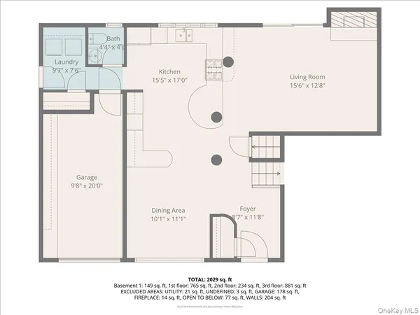 a picture of a floor plan