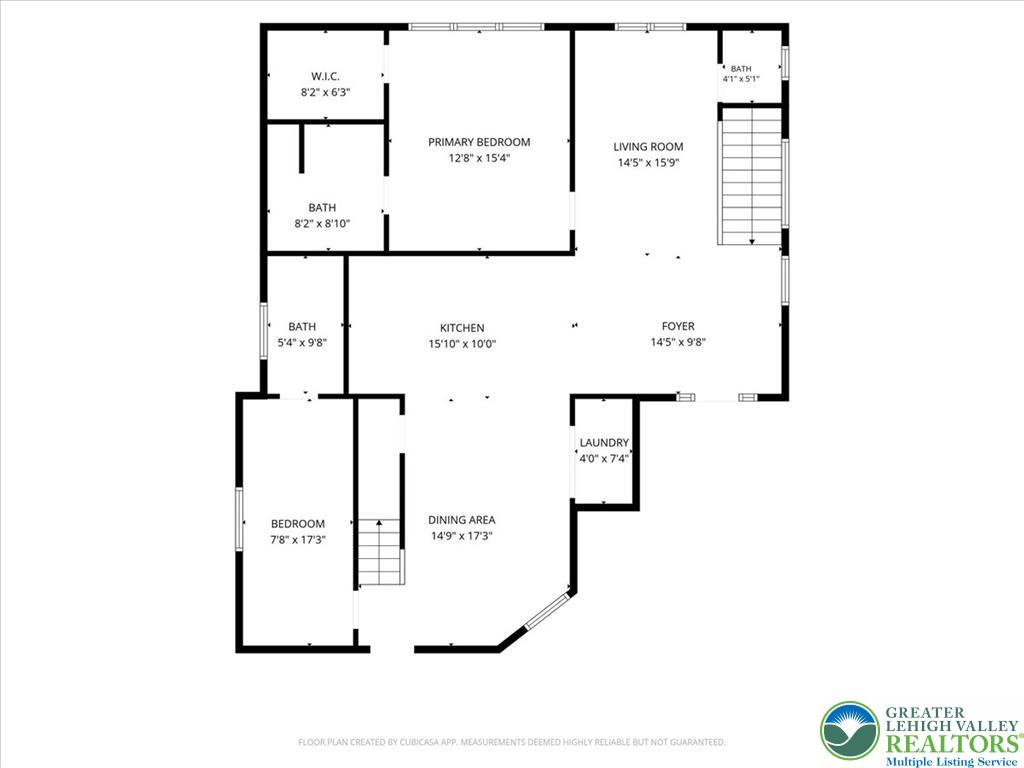 3771 State Road Coopersburg, PA 18036 - Photo 34 of 37 A detailed layout showcases the spatial relationship between rooms in this thoughtfully planned home.