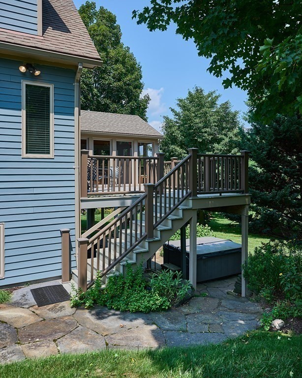 60 Country Corners Road Amherst, MA 01002 - Photo 32 of 42 a view of a house with backyard and sitting area
