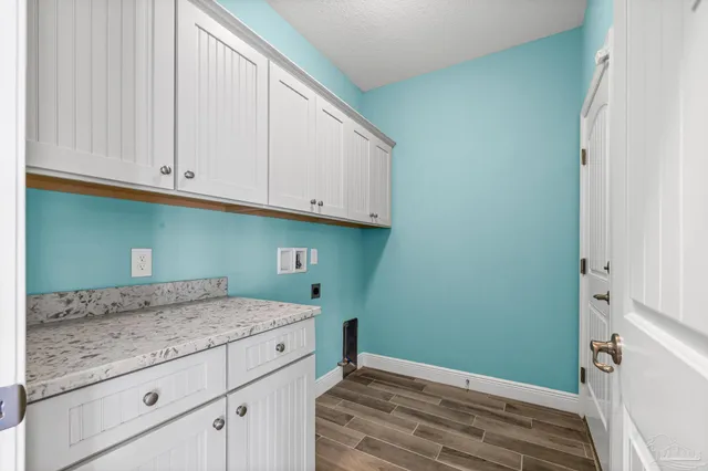 a bathroom with a shower and toilet