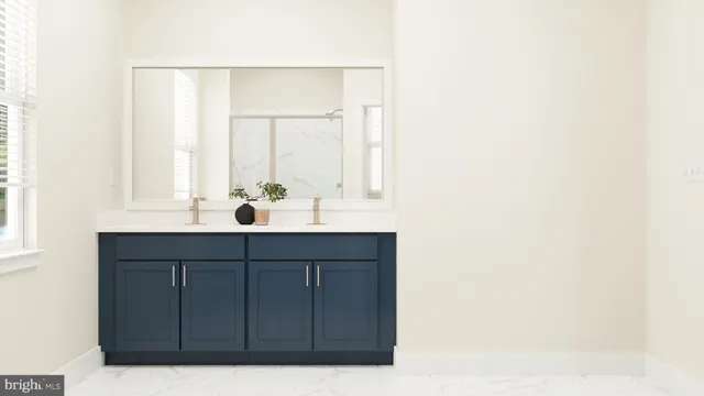 a view of a bathroom from a window