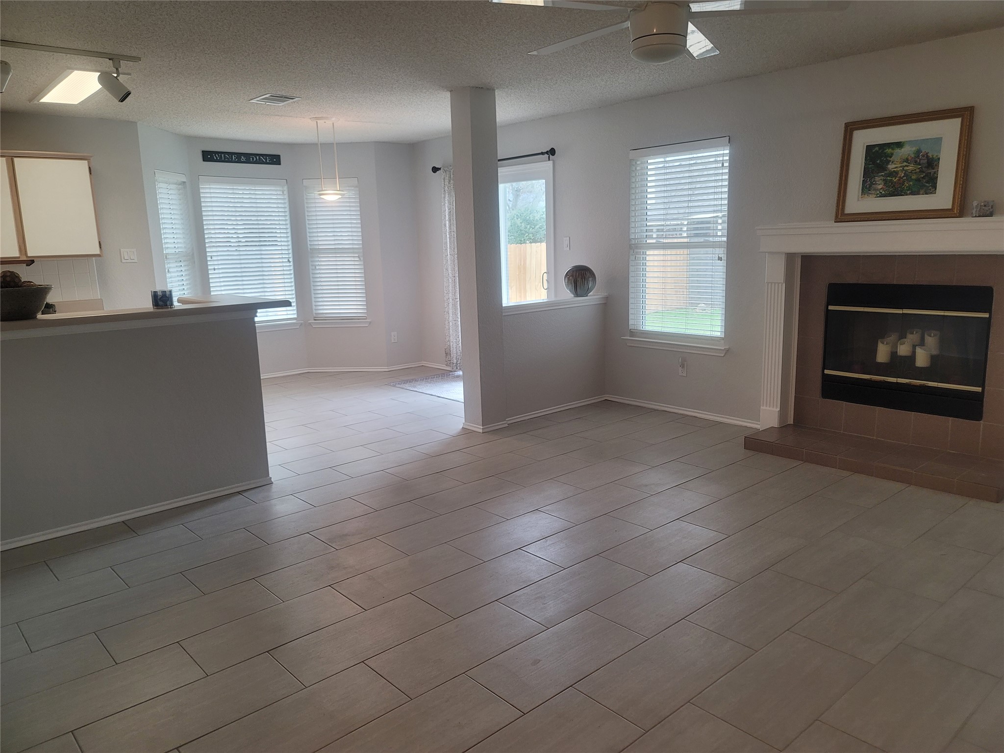 1805 Timber Ridge Drive Cedar Park, TX 78613 - Photo 3 of 21 a view of a livingroom and a fireplace