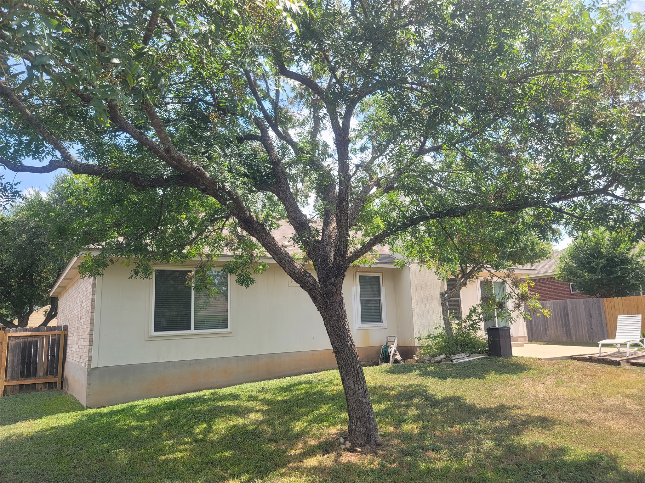 1805 Timber Ridge Drive Cedar Park, TX 78613 - Photo 7 of 21 a view of a yard in front of a house with large tree